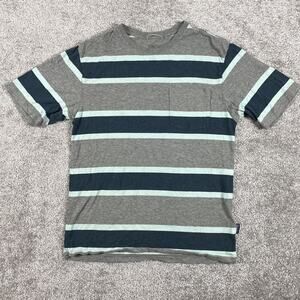 Patagonia T Shirt Mens XXS Squeaky Clean Pocket Tee Organic Cotton Stripe